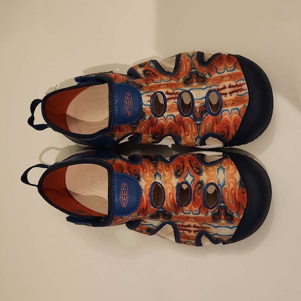 Size 4 KEEN Unisex-Child Stingray Closed Toe Water Sandals